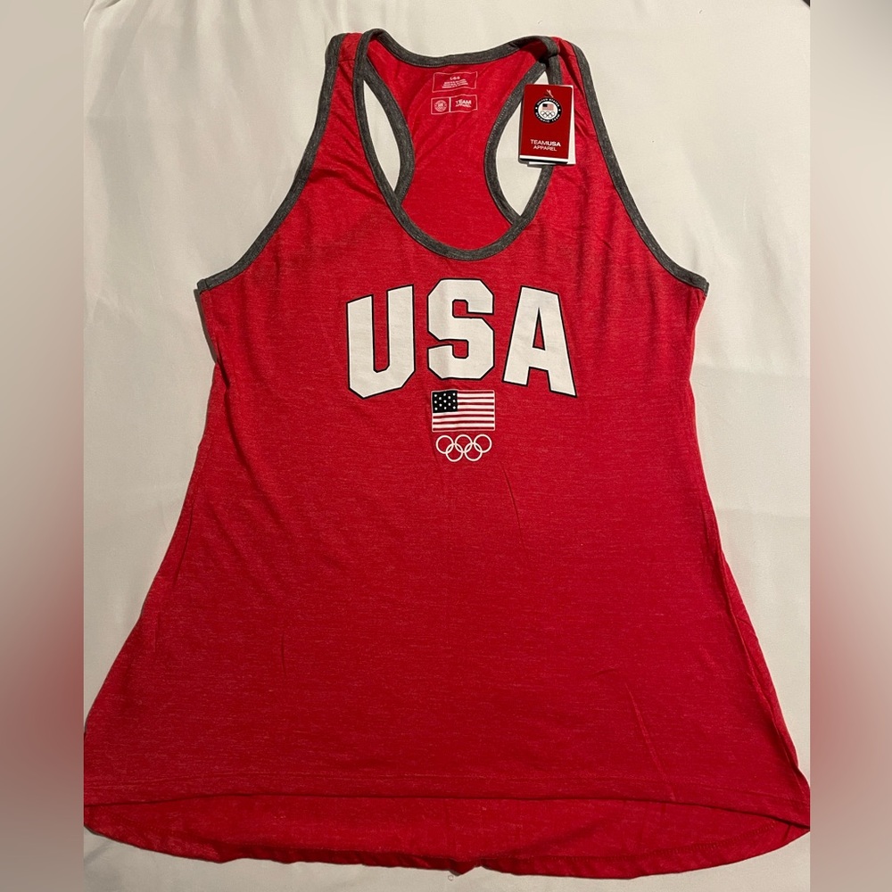 Team USA Red Tank Top